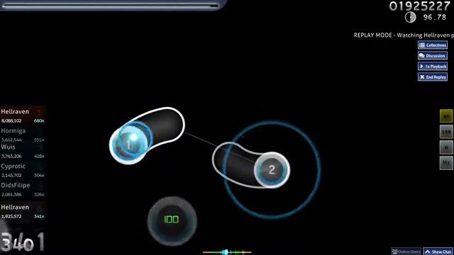 Osu! Perfect Cherry Blossom. (DJ TOTTO feat.3l) {Trust's Lunatic} смотреть онлайн