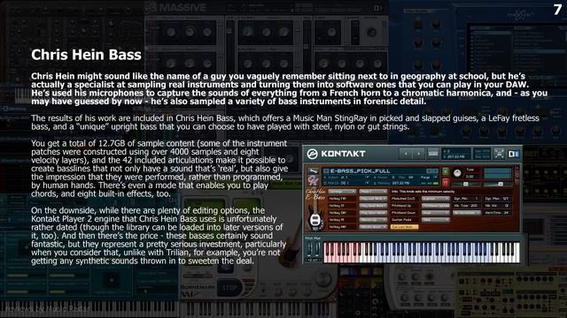 TOP 12 BEST BASS SYNTH VST/AU and INSTRUMENT PLUGINS смотреть онлайн