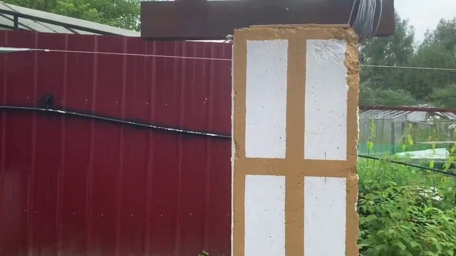 Декор бетонного столба. смотреть онлайн