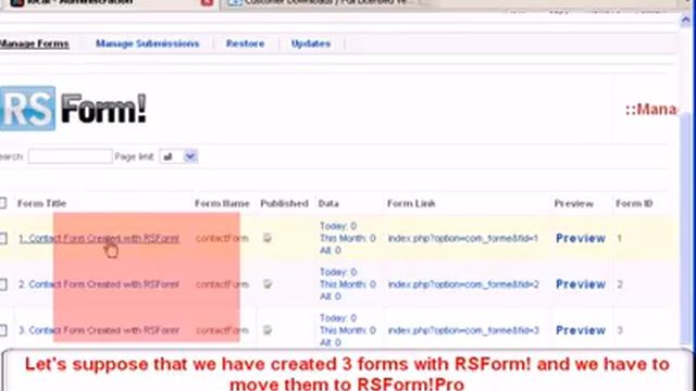 Migrate Joomla! forms from RSForm! to RSForm! Pro смотреть онлайн