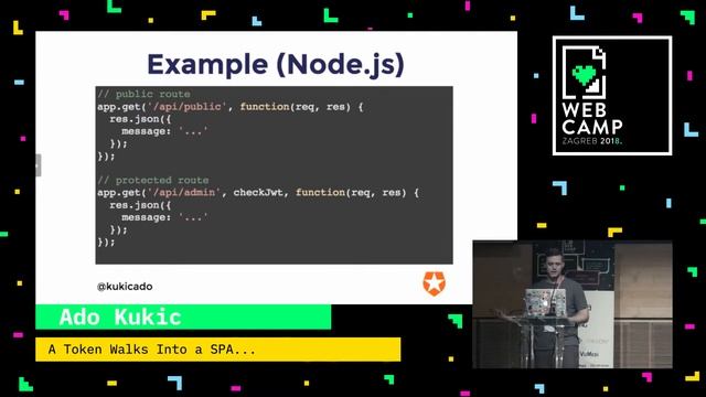 Ado Kukic - A Token Walks Into a SPA... смотреть онлайн