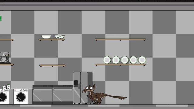 Playing in the MALL in clumsy cat смотреть онлайн