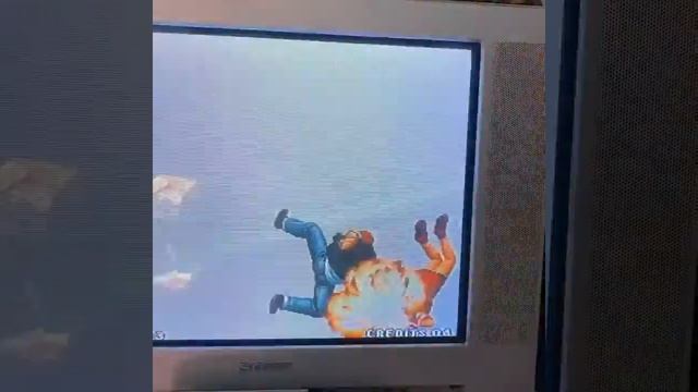 Neo geo aes The King of fighters 98 Ralf ground pound! смотреть онлайн