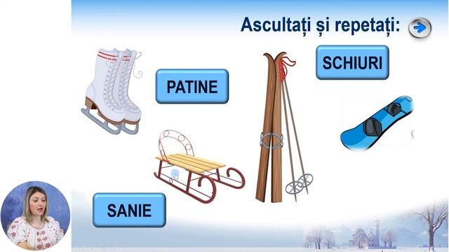 Limba și Literatura Română, Clasa I, În împărăția Iernii