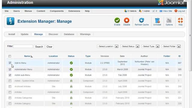 Extensions Extension Manager Manage смотреть онлайн