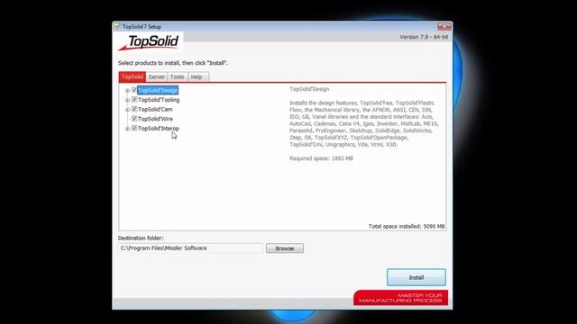 Installing TopSolid 7