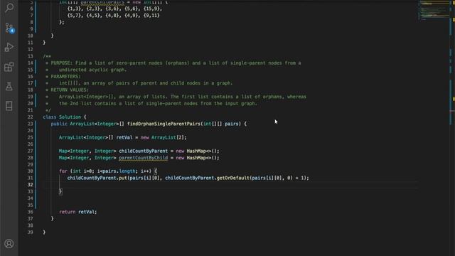 (Java Demo) Orphan Single Parents in a Graph смотреть онлайн