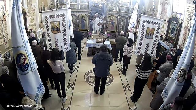Божественна Літургія - Парафія церкви Святого Миколая м.Перемишляни смотреть онлайн