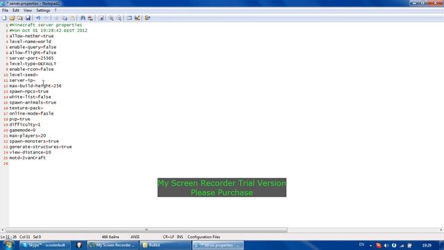 How to make minecraft server with Craft Bukkit смотреть онлайн