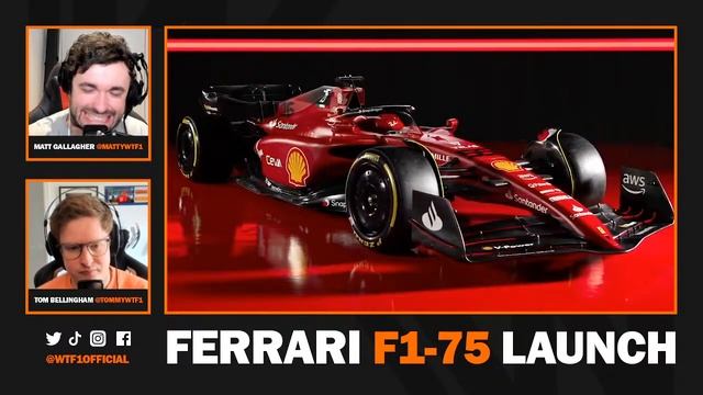 2022 Ferrari F1-75 Reveal Watchalong смотреть онлайн