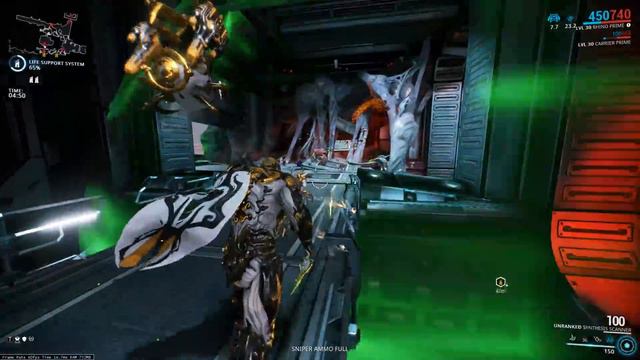 Warframe - LVL 110-200 Catalyst Alert - Solo run with LVL 15 Orthos Prime смотреть онлайн