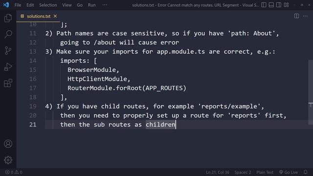 Error: Cannot match any routes. URL Segment: (SOLVED) смотреть онлайн