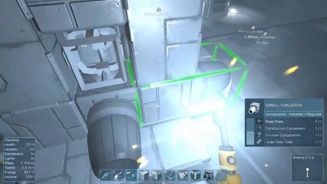 Space Engineers-Binky's Chop Shop- Grinder Ship pt II - 4 / 5 смотреть онлайн
