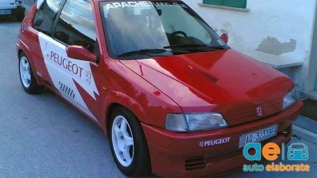 Peugeot 106 106 rally 1.6 170cv 1994 Tuning смотреть онлайн