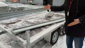 Почему у двухосного прицепа МЗСА 817738 снимаются все борта.Видео обзор "КУЗОВОК"