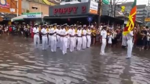 Русские моряки ,показали как нужно маршировать (Парад в Таиландии)