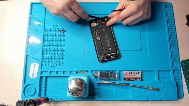 Замена шлейфа зарядки iphone 7 смотреть онлайн