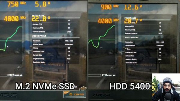 SSD vs HDD - FPS Comparison & Game Boot Speed Comparison - Which is Better for Gaming ❓❔❓❔