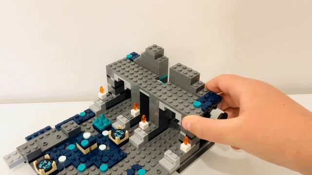 LEGO Minecraft - 21246 The Deep Dark Battle (Warden) - Speed Build & Review - Brickcraft смотреть онлайн