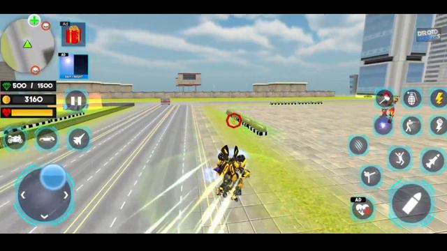 Jet Robot Car Transformation Game - Multiple Transformation Jet Robot - Android Gameplay смотреть онлайн