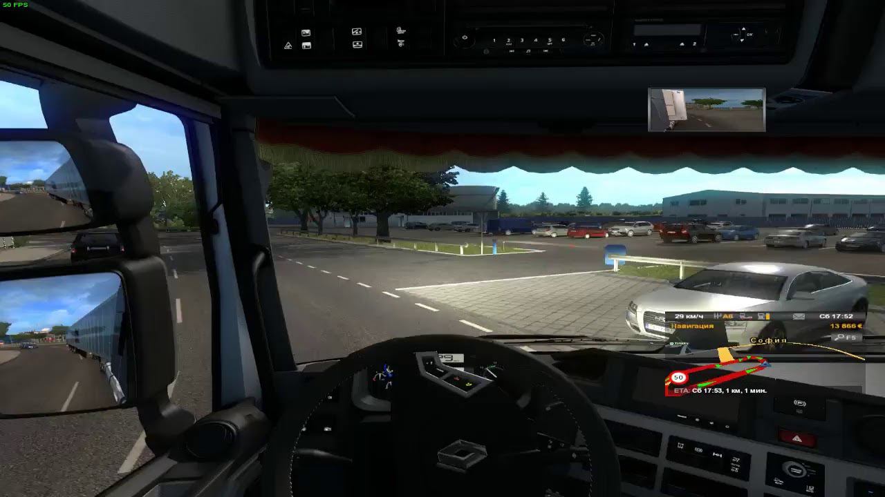 ETS2. К Чёрному морю. Стрим. .Рейс №18 смотреть онлайн