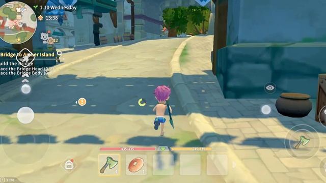 My time at Portia mobile version gameplay (part3) смотреть онлайн