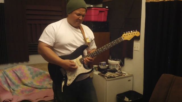 Fender 1984 Strat plus, Super Reverb, Funk/Blues Jam improvisation, ts2120 смотреть онлайн