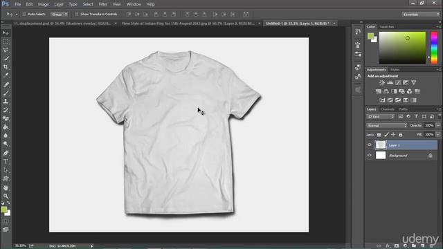 1 Using displacement Map with smart objects смотреть онлайн