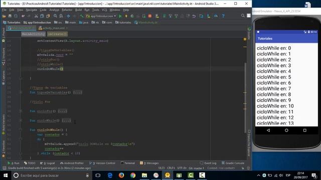 Android y Kotlin 8 - Ciclo While, DoWhile y When смотреть онлайн