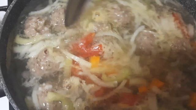 СУП С ФРИКАДЕЛЬКАМИ//ДОМАШНИЙ СУП/ДИЕТИЧЕСКИЙ СУП ДЛЯ ДЕТЕЙ смотреть онлайн