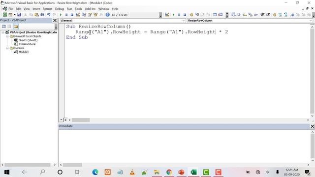Change Row/Column Width & Height in VBA | Excel VBA Tutorial in Hindi смотреть онлайн
