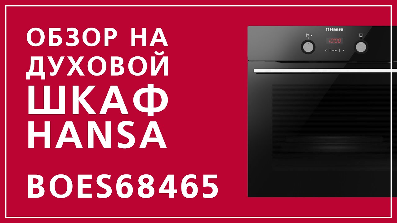 Обзор на духовой шкаф Hansa BOES68465