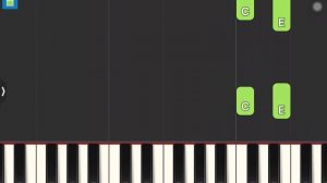 Monday theme 3008 Easy Piano