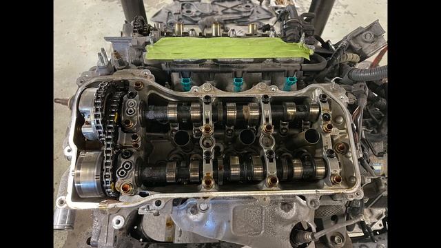 Toyota V6 Engine 2GR-FE Disassembly Start to finish Front Timing Cover Repair смотреть онлайн