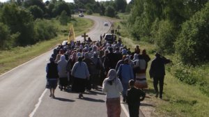 11 июня 2023 г. Крестный ход СВЯТАЯ РУСЬ прошел с точной копией Небоявленного Креста