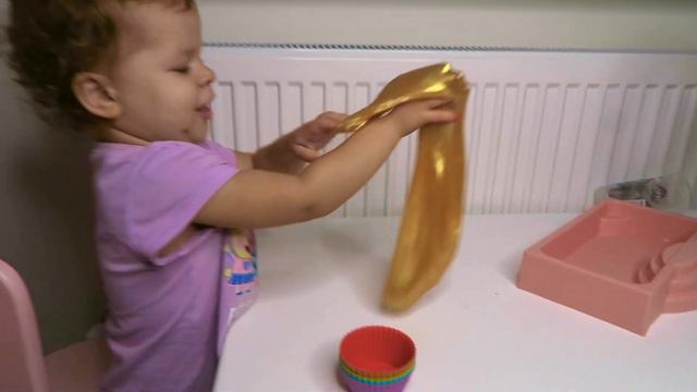 НОВЫЕ СЛАЙМЫ PLAY-DOH /Слайм ПЛЭЙ ДО с блестками