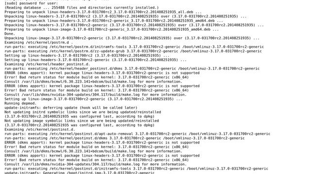 Ubuntu: Error on installing upstream kernel смотреть онлайн