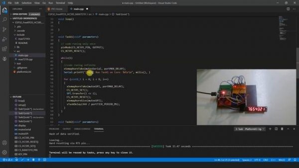 ESP32: Запускаємо FreeRTOS на ESP32