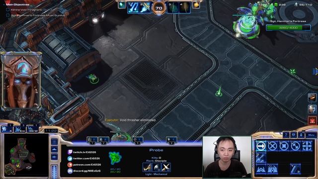 Starcraft II: Karax Architect of War Revisited! смотреть онлайн