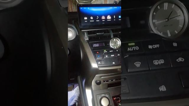 Lexus NX200 замена штатного монитора