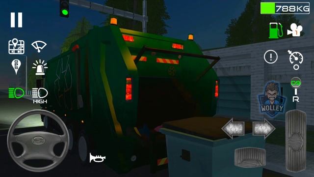 Garbage Truck Driving Simulator: Truck Driver Game #2 - Android Gameplay Walkthrough by Wolley Play смотреть онлайн