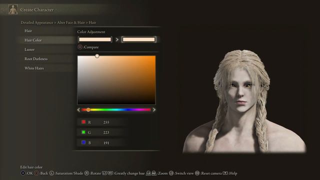 ELDEN RING Character Creation Sliders - Miquella of the Haligtree смотреть онлайн