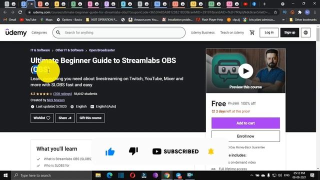 Udemy FREE Courses Certificate | Udemy Coupon Code 2021 | Python|Web Development | Digital Marketin смотреть онлайн