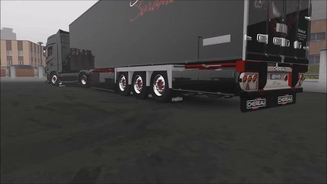[ETS2 v1.36] Scania S Next Gen *Sarantos - Ownable Trailer Combo* смотреть онлайн