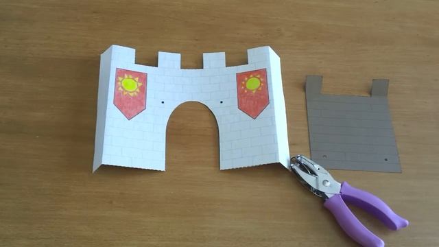 3D Paper Castle Project for Kids смотреть онлайн