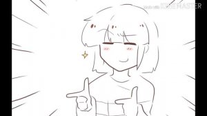 Undertale комиксы. Чара и Фриск. Чариск