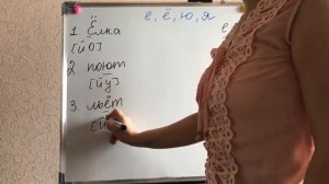 Буквы е, ё, ю, я обозначают два звука