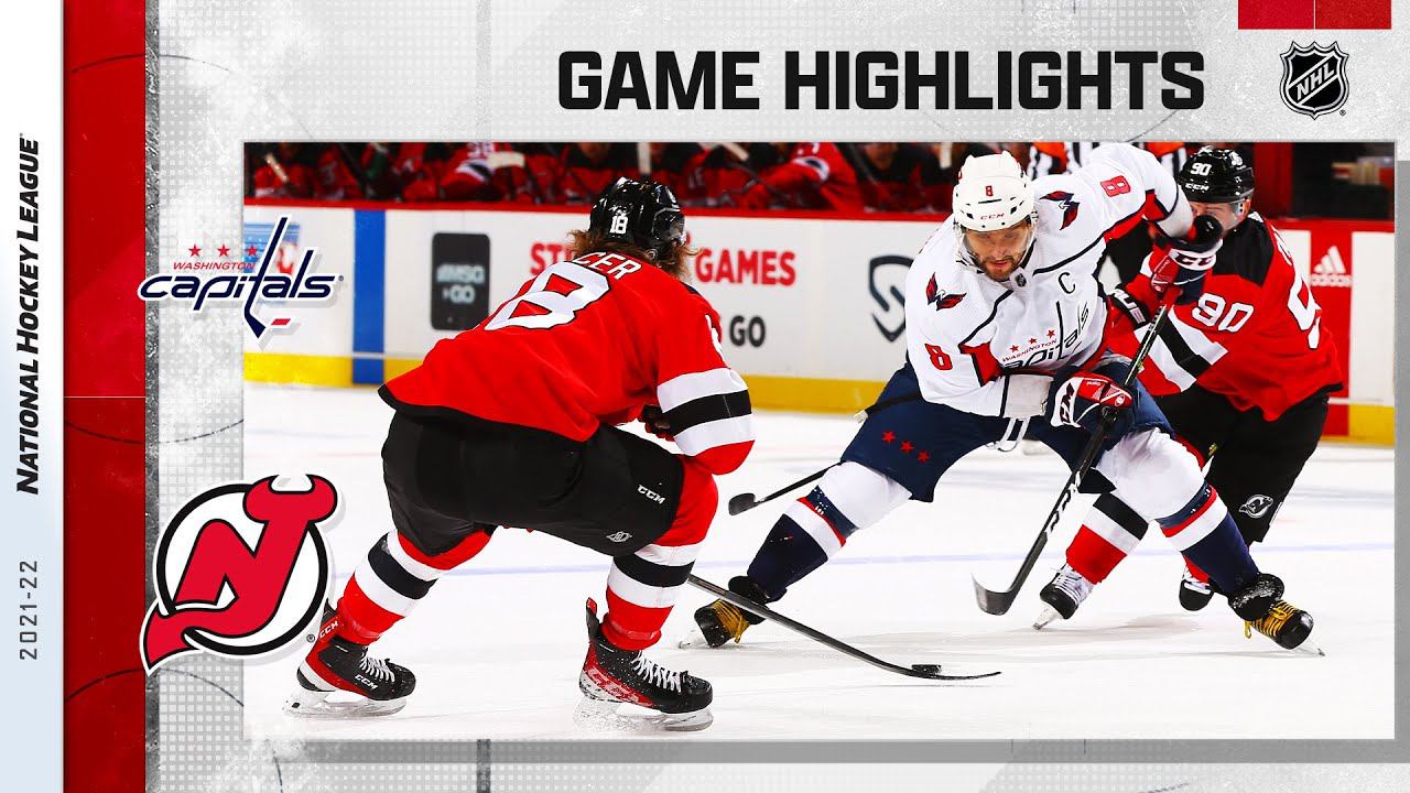 Capitals @ Devils 10/21/21 | NHL Highlights