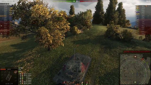 Хороший бой на СТГ Гвардеец! Отличный урон, бой с 9-ками смотреть онлайн