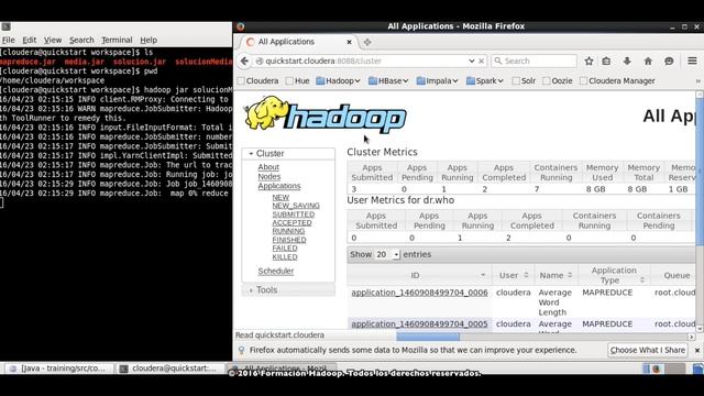 Ejecución de un MapReduce смотреть онлайн